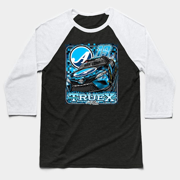 Min Truex Jr. Auto-Owners Insurance Baseball T-Shirt by binchudala